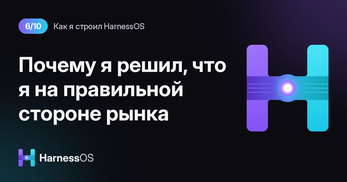 Почему я решил, что я на правильной стороне рынка